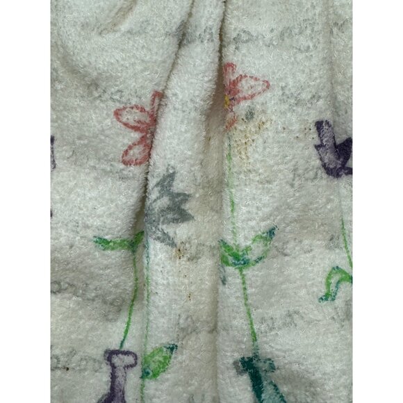 Decorative Kitchen Hand Towel Dress With Floral Print & Gingham Top white READ - Picture 5 of 9